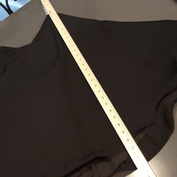 Nasty Gal Black Flowy Lined Dress with Rhinestones - Picture 5 of 8